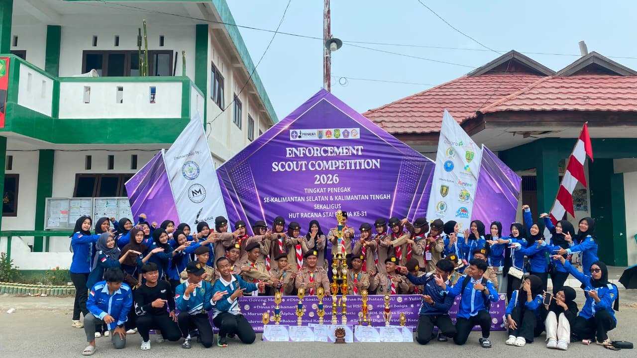 Torehkan Prestasi Membanggakan, Ambalan MAN 2 HSU Raih Berbagai Juara di ENFORCEMENT SCOUT COMPETITION 2026